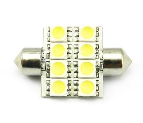 36mm 8 LED C5W SMD auto interieur dome lamp 36mm 8 LED C5W SMD auto interieur dome lamp